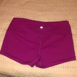 Lululemon shorty shorts
